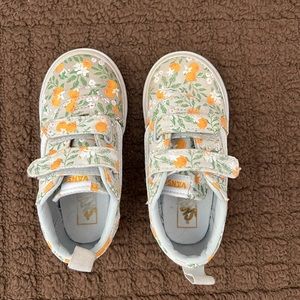 Vans® Ward Citrus Floral Kids' Shoes